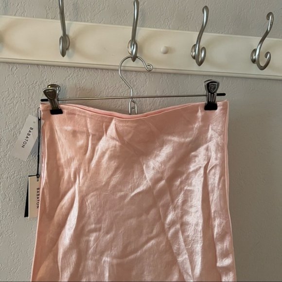 Aritzia Pink Mini Skirt - Picture 4 of 7